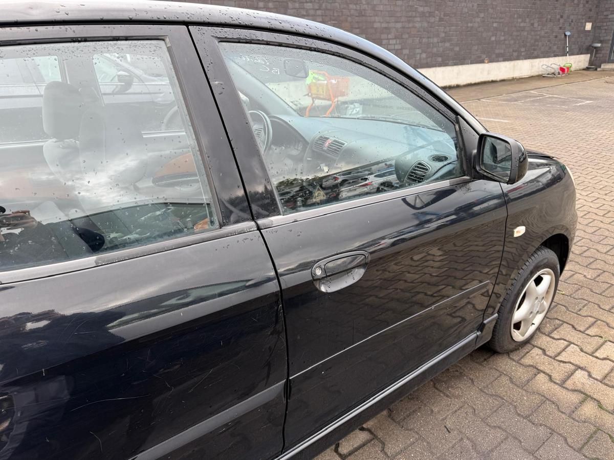 Kia Picanto BA original Tür vorn rechts Z1 Galaxy Black Rohbau BJ04